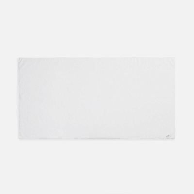 Двустороннее махровое полотенце Nice Print для сублимации, большое, белое