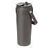 Термокружка вакуумная Соло (Solo), серая - Фото 4