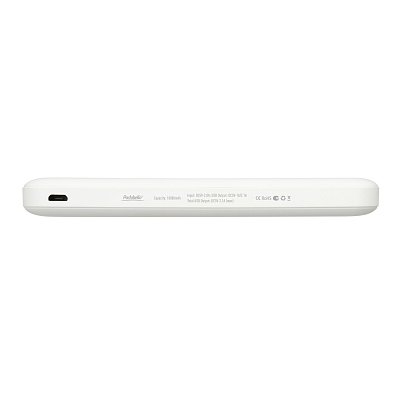 Внешний аккумулятор Элари Плюс (Elari Plus) 10000 mAh, белый