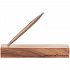 Шариковая ручка Cambiano Shiny Chrome Walnut - Фото 2