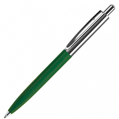 Ручка шариковая BUSINESS (Зеленый, серебристый)
