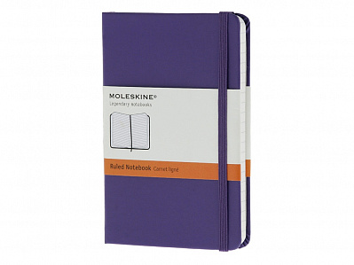 Записная книжка А6 (Pocket) Classic (в линейку) (Фиолетовый)