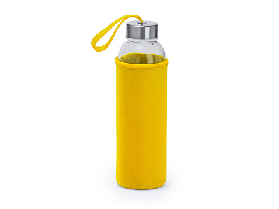 Бутылка CAMU в чехле из неопрена (Желтый)