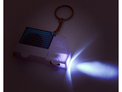 Брелок-рулетка Автомобиль, 1м