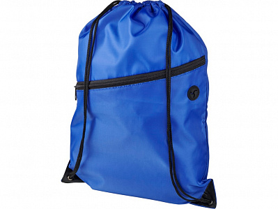 Рюкзак Oriole с карманом на молнии (Ярко-синий)