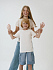 Футболка детская T-Bolka Kids, молочно-белая - Фото 9