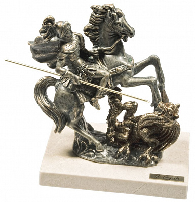 Скульптура «Георгий Победоносец» малая