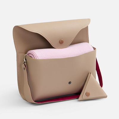 Плед Voyage в кофре  (Розовый)