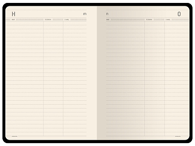 Ежедневник недатированный А5 Megapolis Velvet Flex