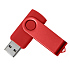 USB flash-карта DOT (16Гб), красный, 5,8х2х1,1см, пластик, металл - Фото 2