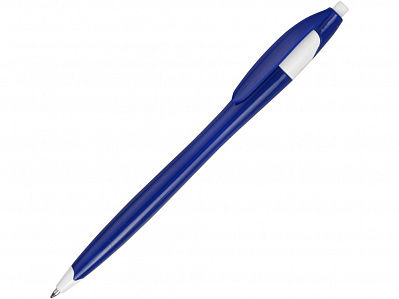Ручка пластиковая шариковая Астра (Синий/белый)