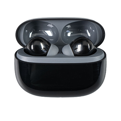 Наушники LAUD беспроводные с амбушюрами, пластиковый корпус, черные (Чёрный)