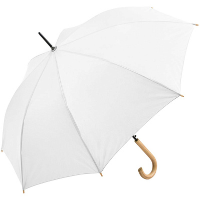 Зонт-трость OkoBrella  (Белый)