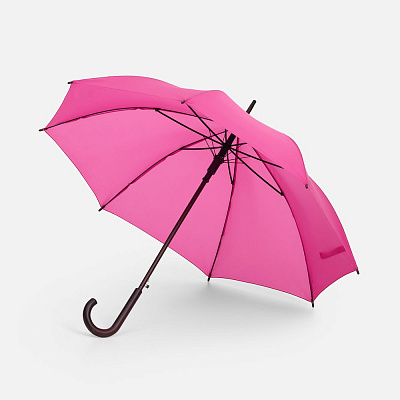 Зонт-трость Standard, ярко-синий (Ярко-розовый)