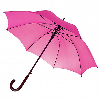 Зонт-трость Unit Standard  (фуксия) (Ярко-розовый)