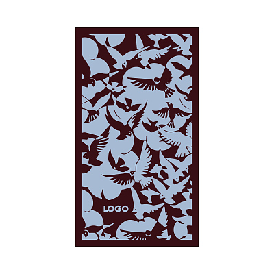 Плед под заказ с индивидуальным принтом. Полиэстер-софт, жаккард 2 цвета. Размер 90х150 (Многоцветный)