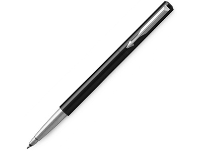 Ручка роллер Parker Vector Standard (Черный, серебристый)
