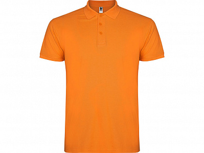 Рубашка поло Star мужская (Оранжевый)
