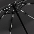 Зонт складной AOC Mini с цветными спицами, белый - Фото 2