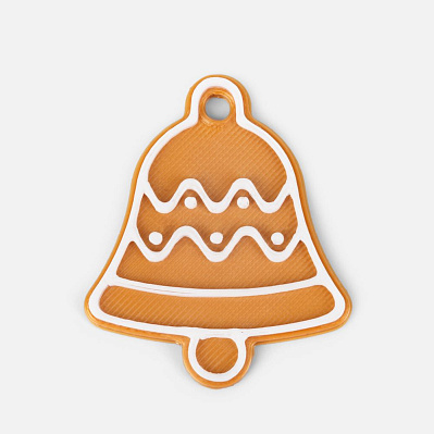 Мини-подвеска «Пряник» 3D-печать на заказ колокольчик