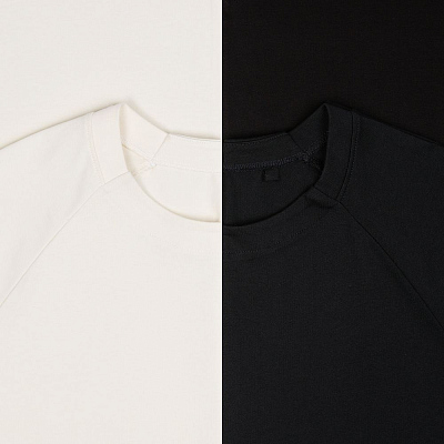 Футболка оверсайз унисекс Avenu, молочно-белая