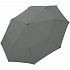 Зонт складной Fiber Magic, серый - Фото 1