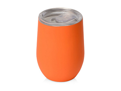 Термокружка Vacuum mug C1, soft touch, 370 мл (Оранжевый)