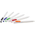 Ручка шариковая Swiper SQ, белая с оранжевым - Фото 5