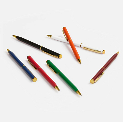 Ручка шариковая Hotel Gold, ver.2, матовая черная