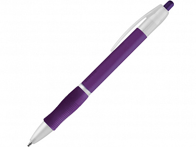 Шариковая ручка с противоскользящим покрытием SLIM BK (Пурпурный)