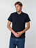 Рубашка поло мужская Spring 210 темно-синяя (navy) - Фото 5