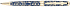 Ручка шариковая Pierre Cardin RENAISSANCE. Цвет - синий и золотистый. Упаковка В-2. - Фото 1