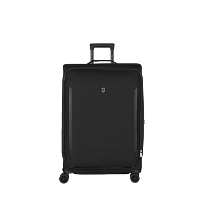 Чемодан VICTORINOX Crosslight, чёрный, RPET полиэстер, 50x32x76 см, 106 л (Черный)