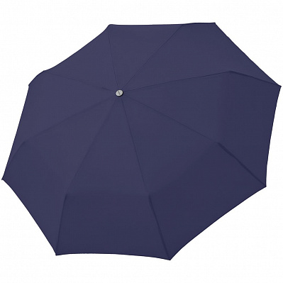Зонт складной Carbonsteel Magic  (Темно-синий)