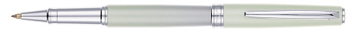 Ручка-роллер Pierre Cardin TENDRESSE, цвет - серебряный и салатовый. Упаковка E. (Зеленый)