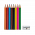 Набор цветных карандашей MIGAL (8шт) с точилкой - Фото 2