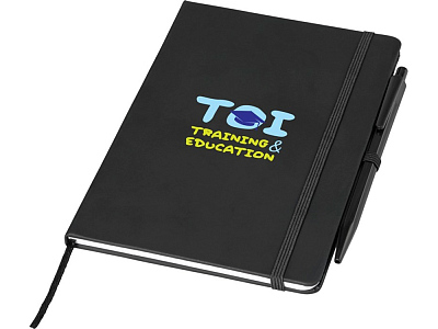 Блокнот Prime среднего размера с ручкой