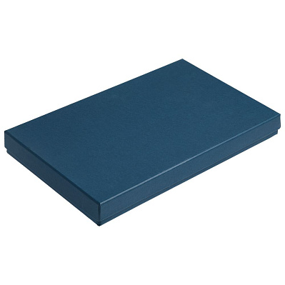 Коробка In Form с ложементом под ежедневник, флешку, ручку, ver. 2, синяя (Синий)
