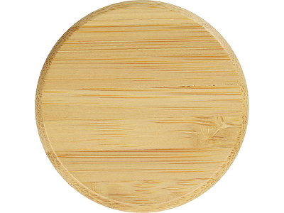 Стеклянная бутылка с бамбуковой крышкой Foggy, 600 мл