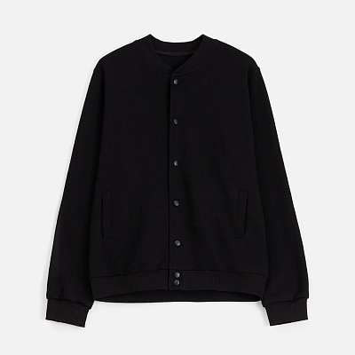 Бомбер унисекс Nuppu, черный