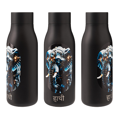 Термобутылка вакуумная герметичная Sevilla, черная