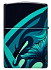 Зажигалка ZIPPO Mermaid Design с покрытием 540 Matte, латунь/сталь, черная, матовая, 38x13x57 мм - Фото 10