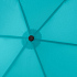 Зонт складной Zero 99, голубой - Фото 3
