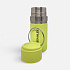 Термобутылка Go Quick Flip 470, желто-зеленая (цитрон) - Фото 2