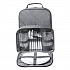 Набор для пикника KAZOR: рюкзак и посуда из пластмасс, полиэстер 600D RPET / PEVA - Фото 1