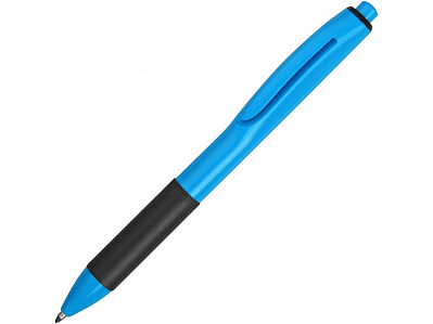 Ручка пластиковая шариковая Band (Голубой/черный)