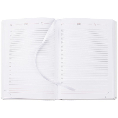 Ежедневник Prizma, недатированный, белый