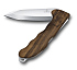 Нож охотника VICTORINOX Hunter Pro Wood 130 мм, 2 функции, с фиксатором, рукоять из орехового дерева - Фото 1