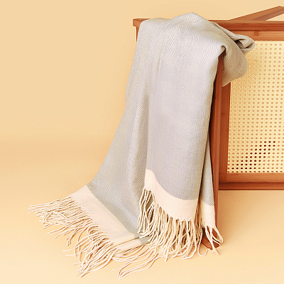 Плед акриловый WINTER, серый