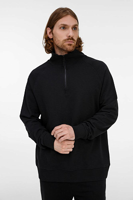 Толстовка унисекс S3, молочно-белая (Чёрный)